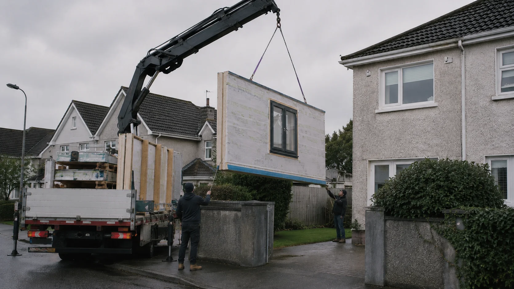 Garden home office built by Oakline Garden & Modular Homes in Stillorgan