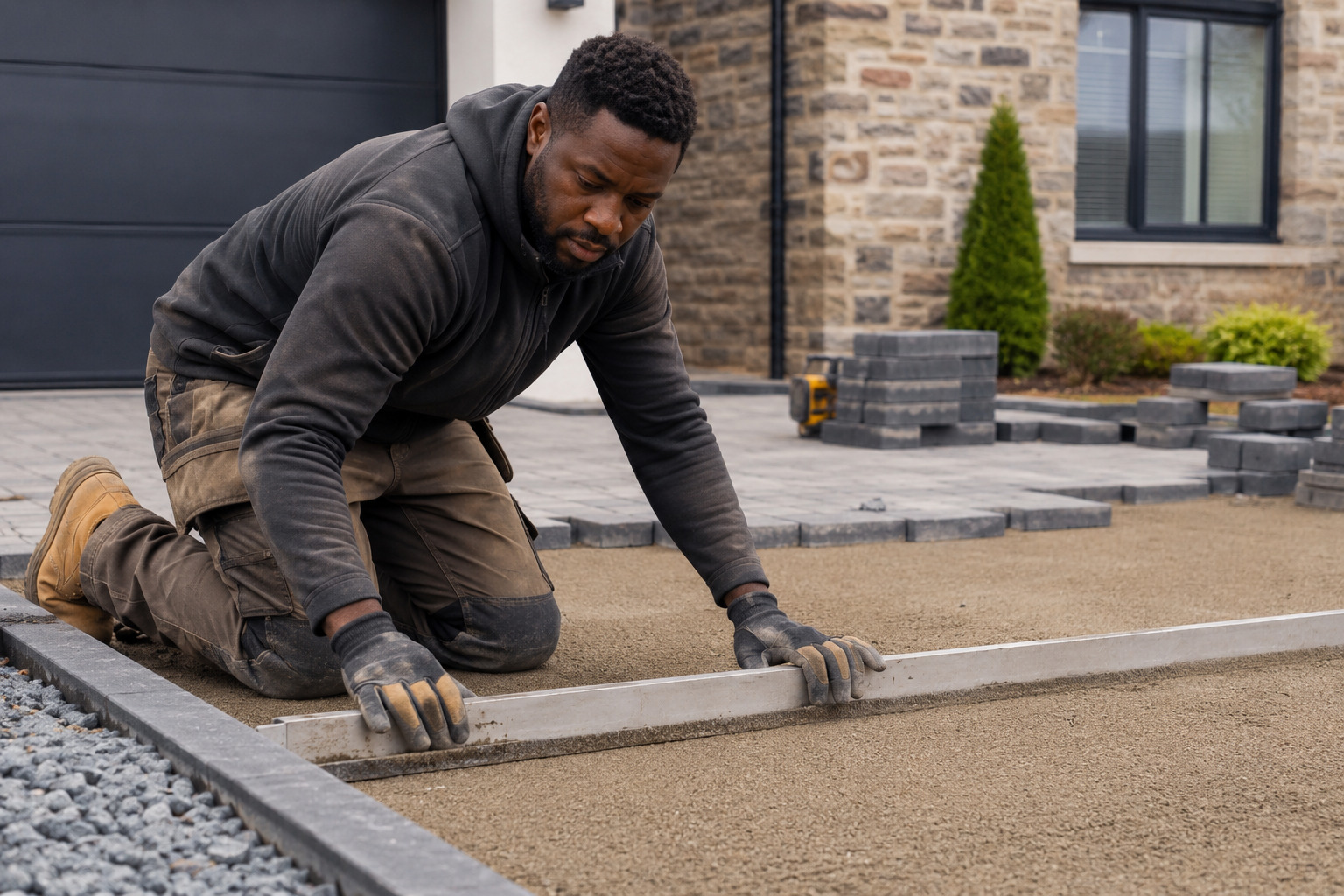 Patio and paving project by StonePath Paving & Driveways in Dundrum